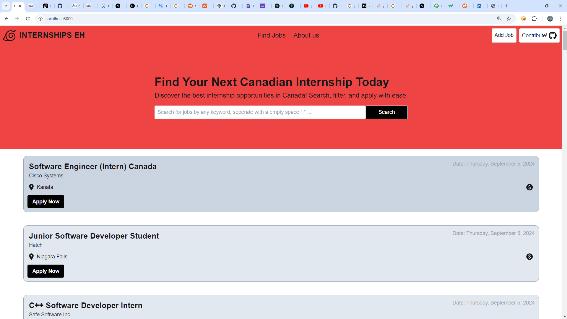 Intern Canada
